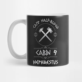 Cabin #9 in Camp Half Blood, Child of Hephaestus – Percy Jackson inspired design Mug